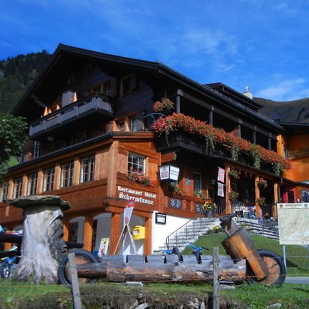 Restaurant Hotel Schermtanne Adelboden Eksteriør billede
