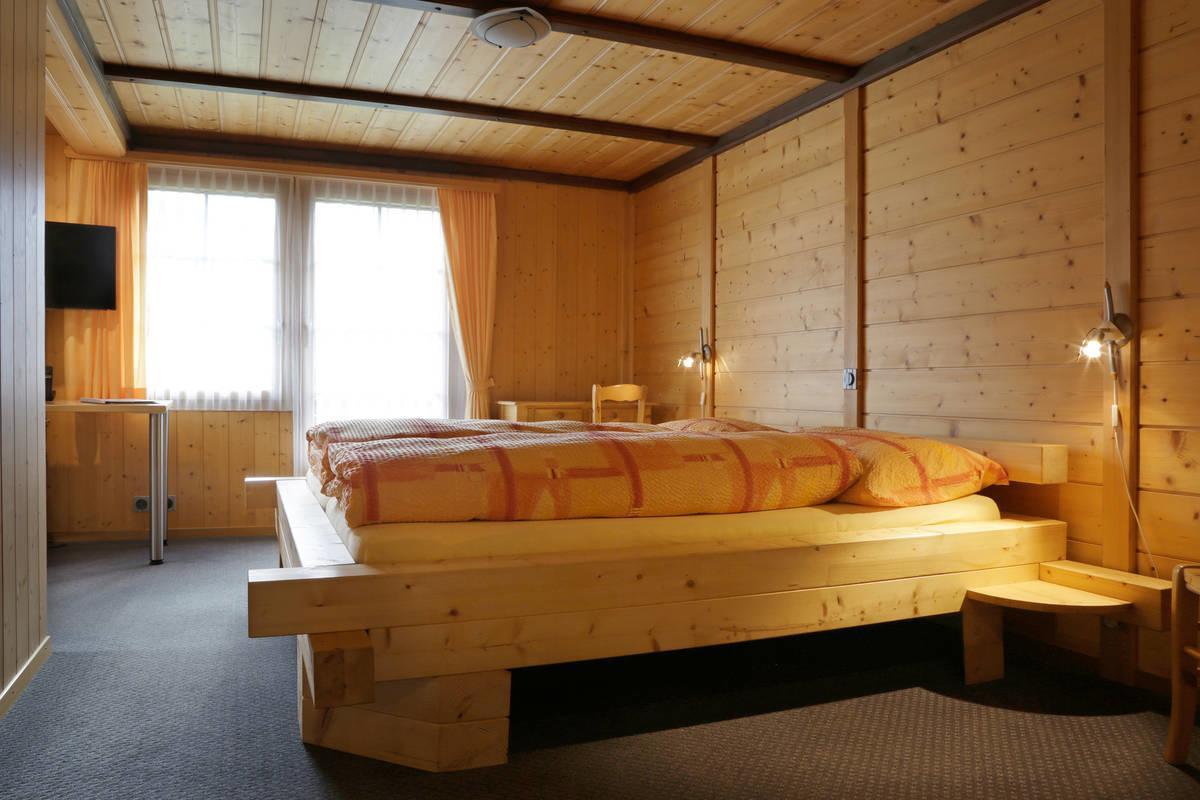 Restaurant Hotel Schermtanne Adelboden Eksteriør billede