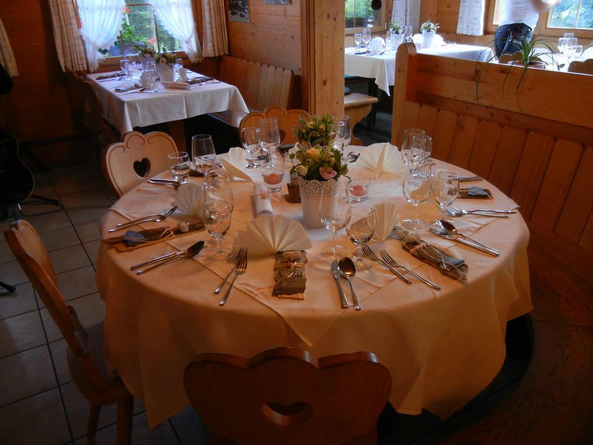Restaurant Hotel Schermtanne Adelboden Eksteriør billede